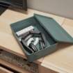 ІКЕА Коробка для зберігання з кришкою KUGGIS КУГГІС, 004.895.14 - Home Club, зображення 3