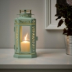 ІКЕА Ліхтар для свічок з кускової свічки ext. ENRUM ЕНРУМ, 804.835.46 - Home Club, зображення 2