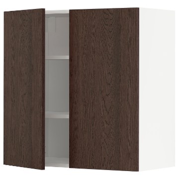 ИКЕА Настенный шкаф с полками METOD МЕТОД, 694.640.83 - Home Club
