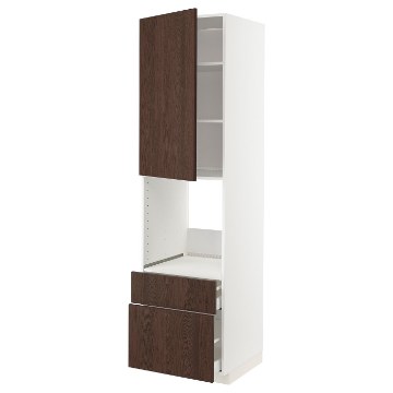 ІКЕА Висока шафа для духовки METOD МЕТОД / MAXIMERA МАКСИМЕРА, 894.559.97 - Home Club