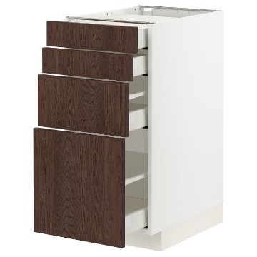 ІКЕА Підлогова шафа 4 фронт. панелі METOD МЕТОД / MAXIMERA МАКСИМЕРА, 794.041.35 - Home Club