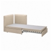 ІКЕА Модуль дивана-ліжка зі спинкою VALLENTUNA ВАЛЛЕНТУНА, 993.964.36 - Home Club, зображення 2