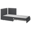 ІКЕА Модуль дивана-ліжка зі спинкою VALLENTUNA ВАЛЛЕНТУНА, 593.964.38 - Home Club, зображення 2