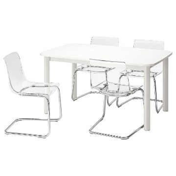 ІКЕА Стіл і 4 стільці STRANDTORP СТРАНДТОРП / TOBIAS ТОБІАС, 393.886.70 - Home Club