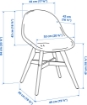 ИКЕА Стол и 6 стульев MÖCKELBY / FANBYN, 192.770.36 - Home Club, изображение 4