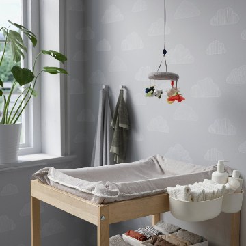 ІКЕА Матрац для переодягання з чохлом SKÖTSAM СКОТСАМ, 796.386.91 - Home Club