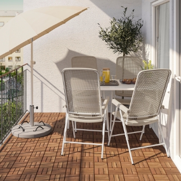 ИКЕА Стол+4 складных стула ТОРПАРЁ, 094.136.71 - Home Club