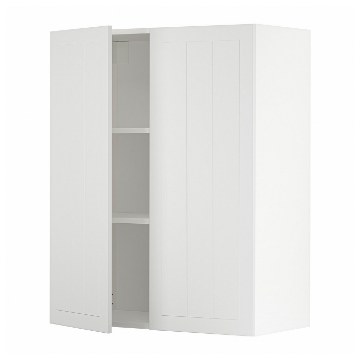 ИКЕА Настенный шкаф с полками METOD МЕТОД, 494.626.88 - Home Club