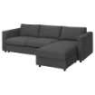 ИКЕА 3-местный диван-кровать с шезлонгом VIMLE ВИМЛЕ, 295.370.72 - Home Club, изображение 2