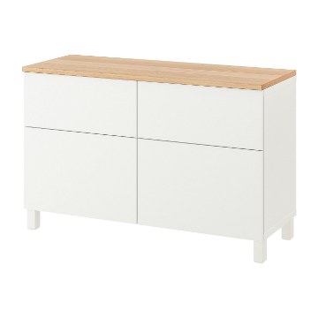 ИКЕА Комбинация стеллажей с дверцами BESTÅ БЕСТО, 094.404.53 - Home Club