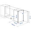 ІКЕА Холодильник з морозильною камерою SVALKAS, 504.964.56 - Home Club, зображення 6