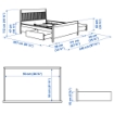 ИКЕА Кровать с выдвижными ящиками IDANÄS ИДАНЭС, 794.949.42 - Home Club, изображение 10