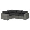 ИКЕА Модульный угловой диван на 3 человека SOLLERÖN СОЛЛЕРОН, 092.884.98 - Home Club