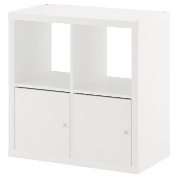 ИКЕА Стеллаж с дверцами KALLAX КАЛЛАКС, 192.782.72 - Home Club