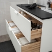 ИКЕА Шкаф для раковины с 2 ящ ГОДМОРГОН / ТОЛКЕН, 992.955.26 - Home Club, изображение 3