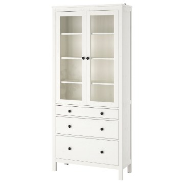 ИКЕА Витрина с тремя ящиками HEMNES ХЕМНЭС, 503.717.72 - Home Club