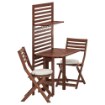 ИКЕА Панель + козел + 2 стола ÄPPLARÖ ЭПЛАРО, 192.912.59 - Home Club