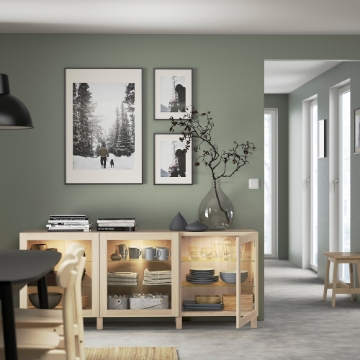 ИКЕА Комбинация с дверью BESTÅ БЕСТО, 791.399.28 - Home Club