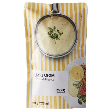 ІКЕА Соус з кропом і лимоном LÄCKERGOM, 604.792.77 - Home Club