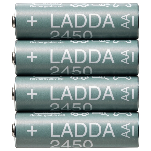 ІКЕА Акумуляторна батарея LADDA ЛАДДА, 505.046.92 - Home Club