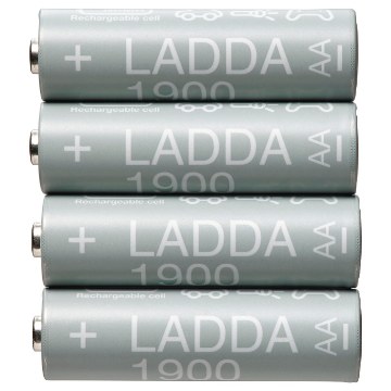 ІКЕА Акумулятор для заряджання LADDA ЛАДДА, 005.098.14 - Home Club