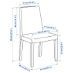 ИКЕА Стол и 6 стульев EKEDALEN ЭКЕДАЛЕН / BERGMUND, 294.082.30 - Home Club, изображение 4