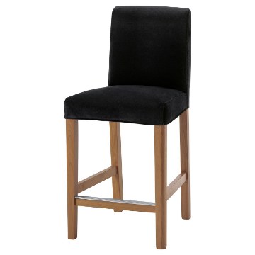 ИКЕА Барный стул со спинкой BERGMUND, 593.997.81 - Home Club
