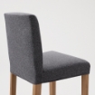 ИКЕА Барный стул со спинкой BERGMUND, 793.846.70 - Home Club, изображение 4
