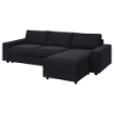 ИКЕА 3-местный диван-кровать с шезлонгом VIMLE ВИМЛЕ, 295.372.27 - Home Club, изображение 2