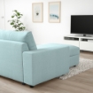 ИКЕА Угловой раздвижной диван. 5o с шезлонгом VIMLE ВИМЛЕ, 795.371.83 - Home Club, изображение 6