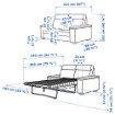 ІКЕА Двомісний диван-ліжко LIDHULT ЛІДГУЛЬТ, 392.570.56 - Home Club, зображення 10