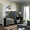 ИКЕА Тумба под телевизор с дверцами и ящиками BESTÅ БЕСТО, 994.359.42 - Home Club, изображение 2