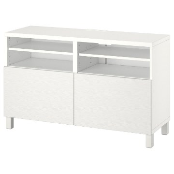 ІКЕА Стіл під телевізор з дверцятами BESTÅ БЕСТО, 194.204.78 - Home Club