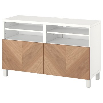 ИКЕА Скамейка под телевизор с дверцами BESTÅ БЕСТО, 794.204.80 - Home Club