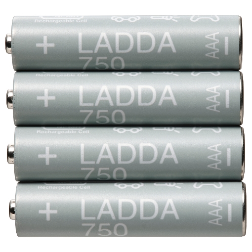 ІКЕА Акумуляторна батарея LADDA ЛАДДА, 905.098.19 - Home Club