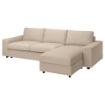 ИКЕА Чехол для дивана 3o с шезлонгом VIMLE ВИМЛЕ, 794.012.12 - Home Club, изображение 2