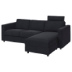 ИКЕА Чехол на трехместный диван с шезлонгом VIMLE ВИМЛЕ, 794.250.86 - Home Club, изображение 2
