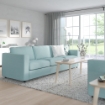 ІКЕА 3-місний розкладний диван VIMLE ВІМЛЕ, 495.372.07 - Home Club, зображення 3
