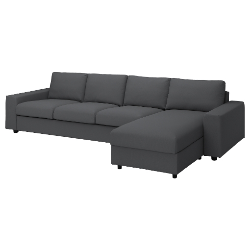 ІКЕА 4-місний диван з шезлонгом VIMLE ВІМЛЕ, 094.017.72 - Home Club