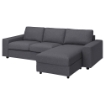 ІКЕА Чохли для диванів 3-місних з відкидним сидінням VIMLE ВІМЛЕ, 894.011.36 - Home Club, зображення 2