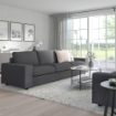 ІКЕА 3-місний розкладний диван VIMLE ВІМЛЕ, 195.370.96 - Home Club, зображення 3