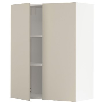 ИКЕА Настенный шкаф с полками METOD МЕТОД, 394.658.14 - Home Club