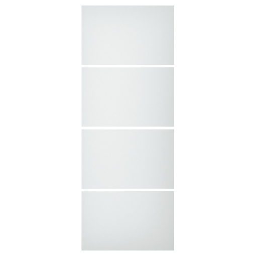 ИКЕА 4 панели для рам раздвижных дверей SVARTISDAL СВАРТИСДАЛЬ, 904.735.75 - Home Club