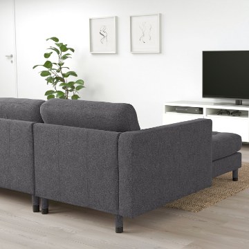 ІКЕА 3-місний диван з шезлонгом LANDSKRONA ЛАНДСКРУНА, 494.442.27 - Home Club