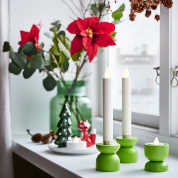 ИКЕА Подсвечник для свечи/греющ свечи VINTER 2021, 305.038.15 - Home Club