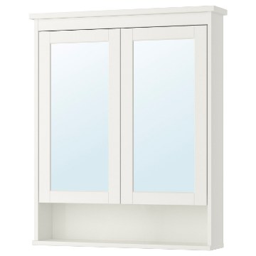 ІКЕА Шафа з деркальними дверцятами HEMNES ХЕМНЕС, 402.176.77 - Home Club