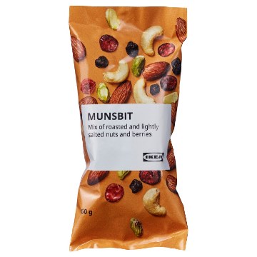 ІКЕА Суміш смажених горіхів MUNSBIT, 705.064.16 - Home Club