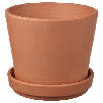ИКЕА Горшок с поддоном BRUNBÄR, 105.108.26 - Home Club