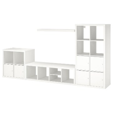 ИКЕА Шкафчик с полкой KALLAX КАЛЛАКС / LACK ЛАКК, 293.986.79 - Home Club