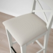 ІКЕА Барний стілець зі спинкою INGOLF ІНГОЛЬФ, 004.787.37 - Home Club, зображення 7